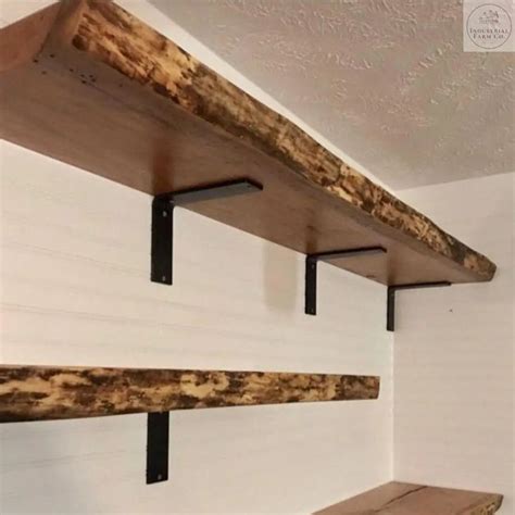 metal l hook bracket for wood|The Lucas Shelf Brackets .